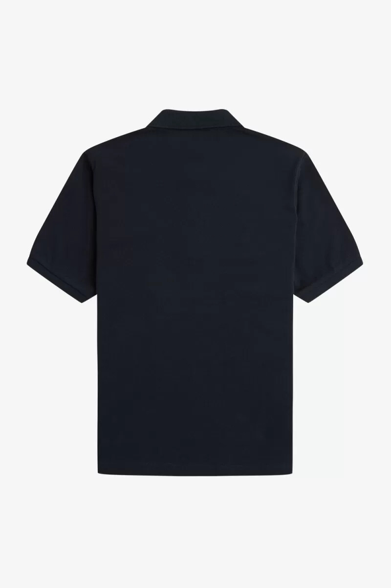 fred perry g6000 damenhemd marineblau haferflocken