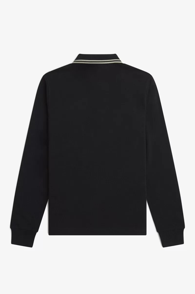 fred perry g3636 damenhemd schwarz warmgrau
