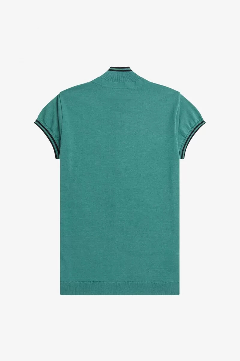 fred perry strickbluse für damen tiefmint