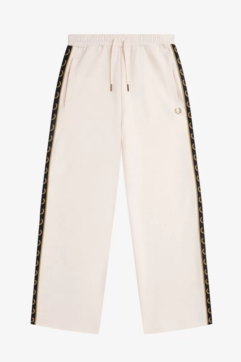 fred perry taped track damenhose seidig-pfirsichfarben