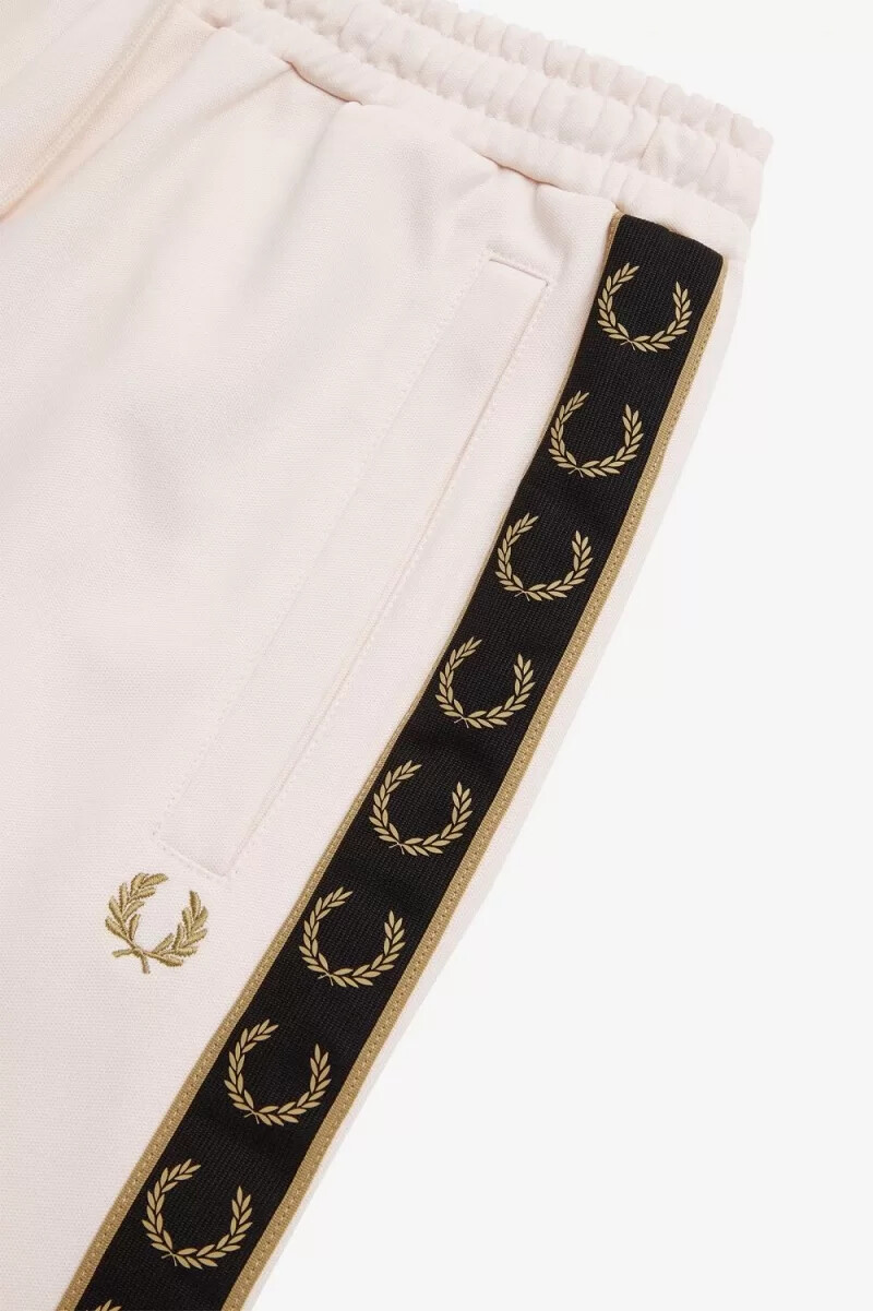 fred perry taped track damenhose seidig-pfirsichfarben