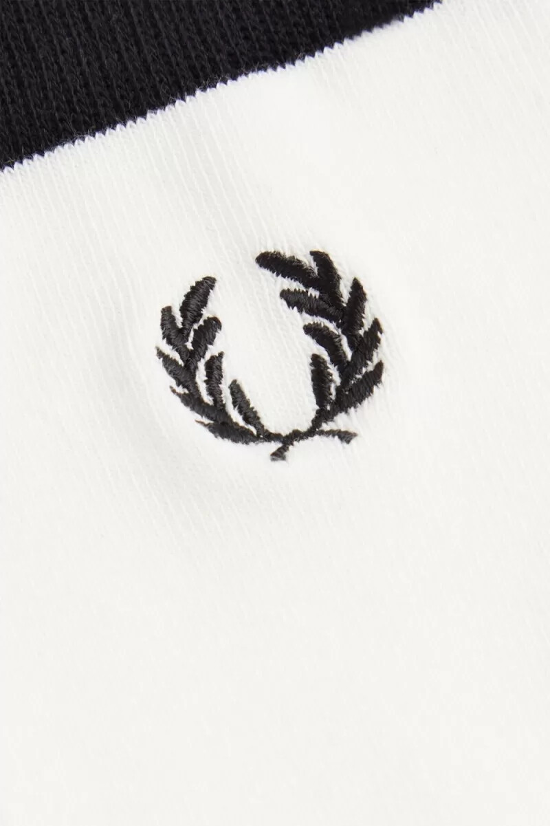 fred perry herz-damensocken schneewittchen