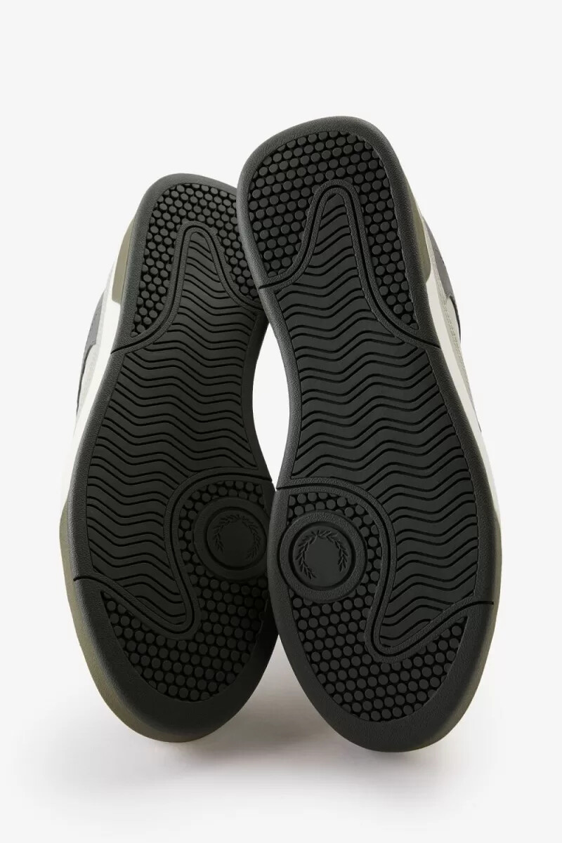 fred perry b300 herren-sneaker hellminthellbeige