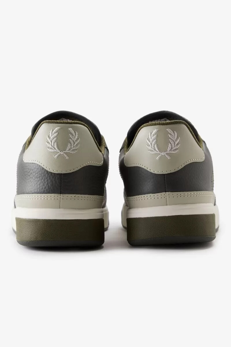 fred perry b300 herren-sneaker hellminthellbeige