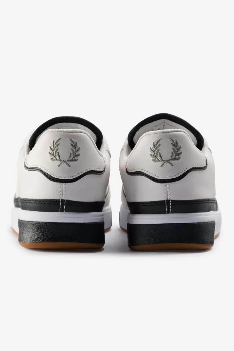 fred perry b300 herren-sneaker schneeweiß mint