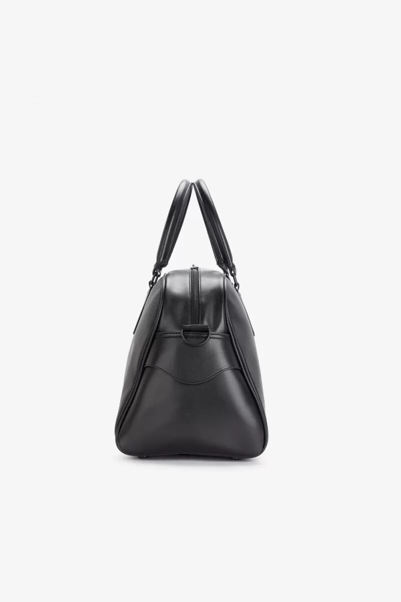 fred perry scotch grain grip damenhandtaschen schwarz