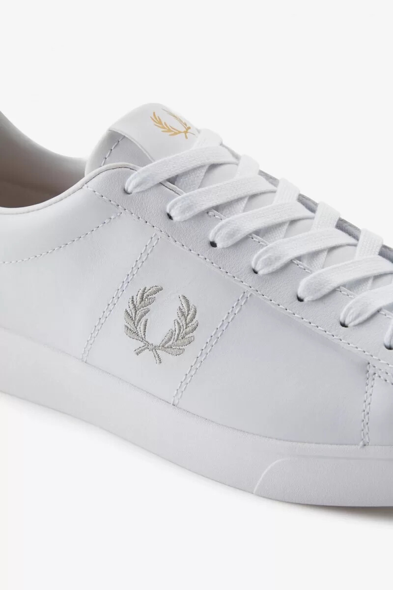 fred perry spencer damen-tennisschuhe weiß