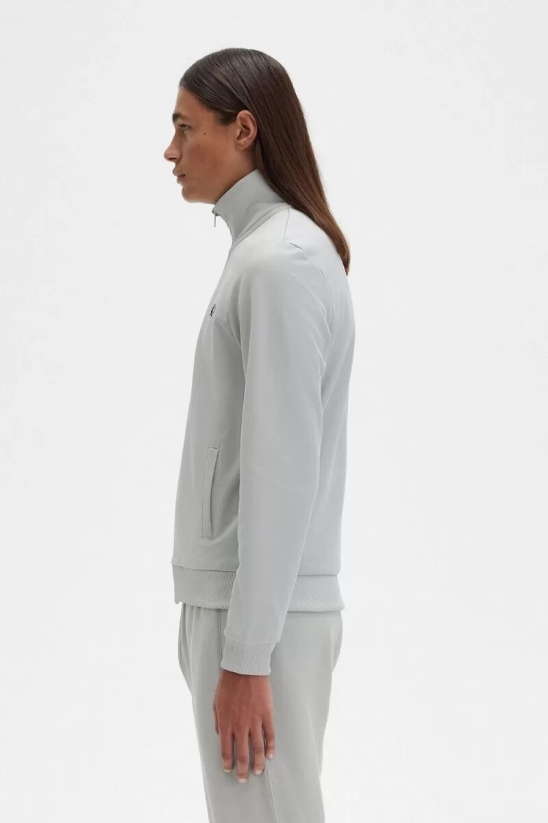 fred perry classic herren-trainingsjacke grau