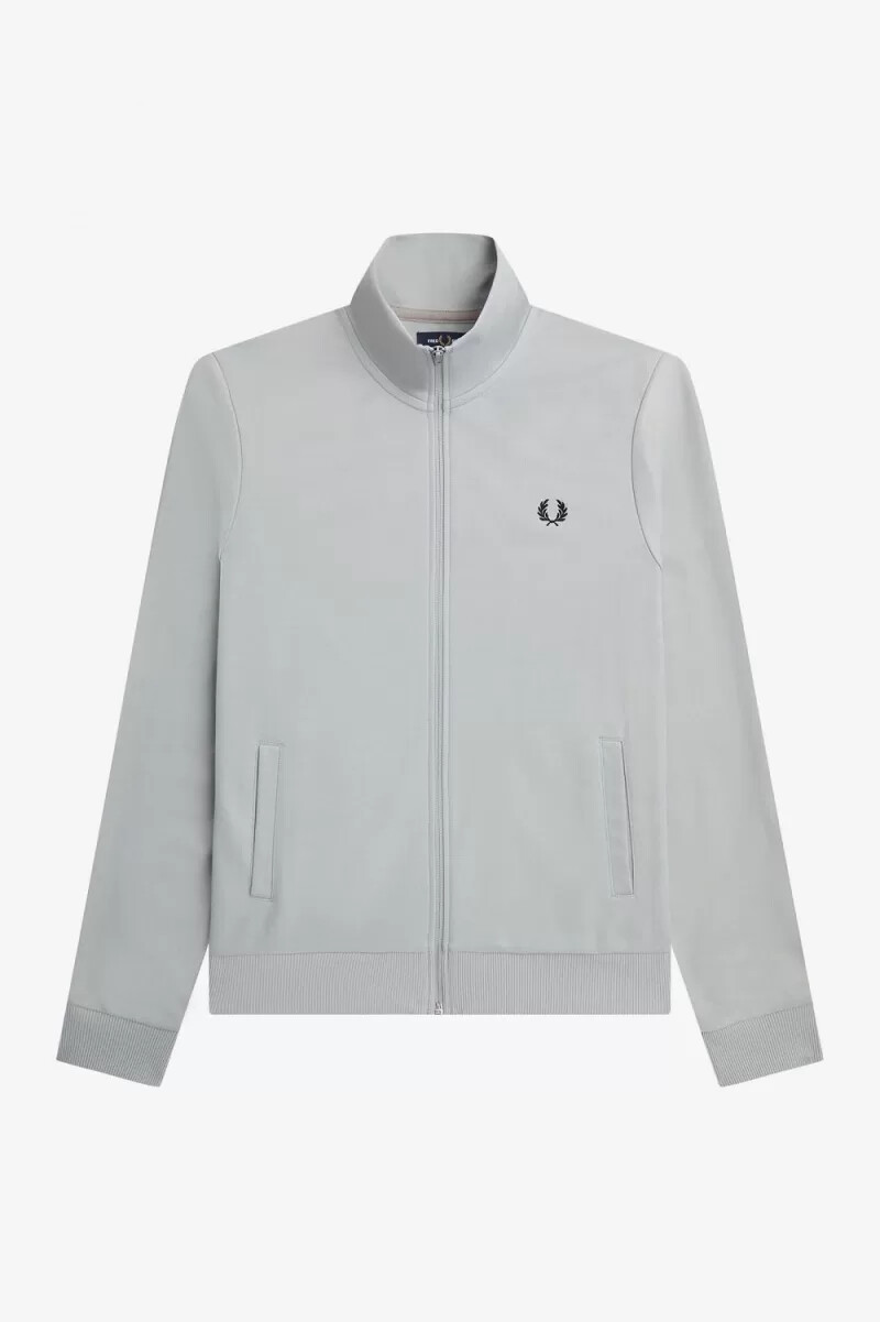 fred perry classic herren-trainingsjacke grau