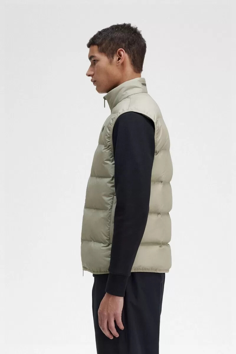 fred perry isolierte herrenweste mint