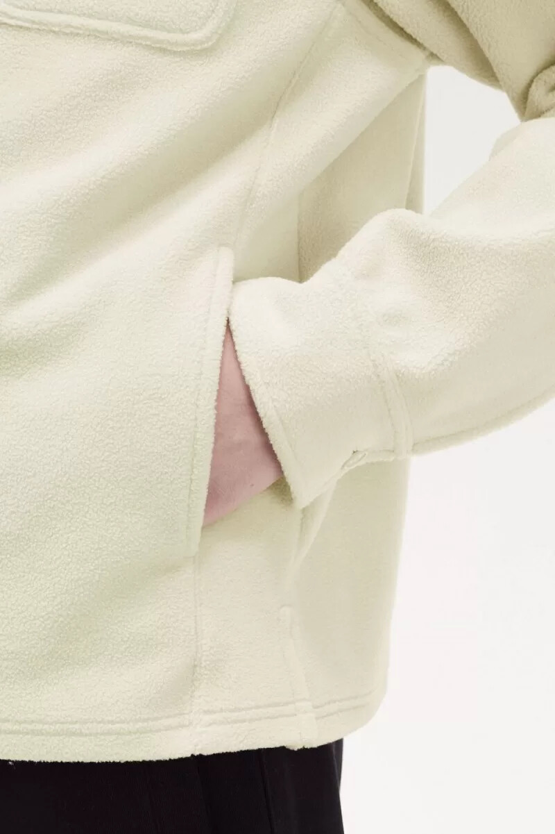 fred perry fleece herrenhemd haferflockenfarbe