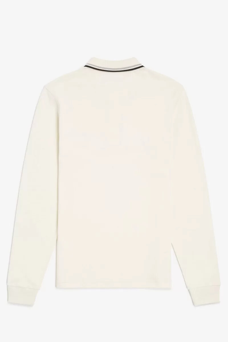 fred perry m3636 herrenhemd beige grau schwarz