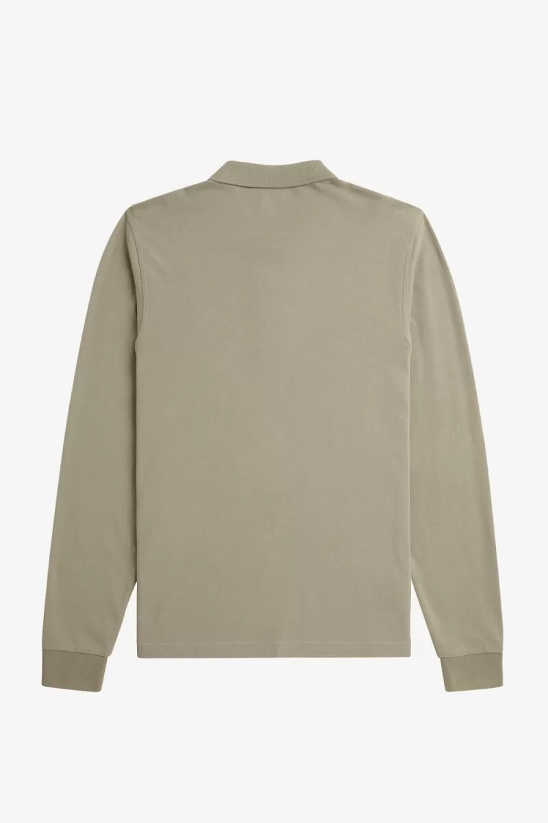fred perry m6006 herrenhemd warmgrau dunkelrot