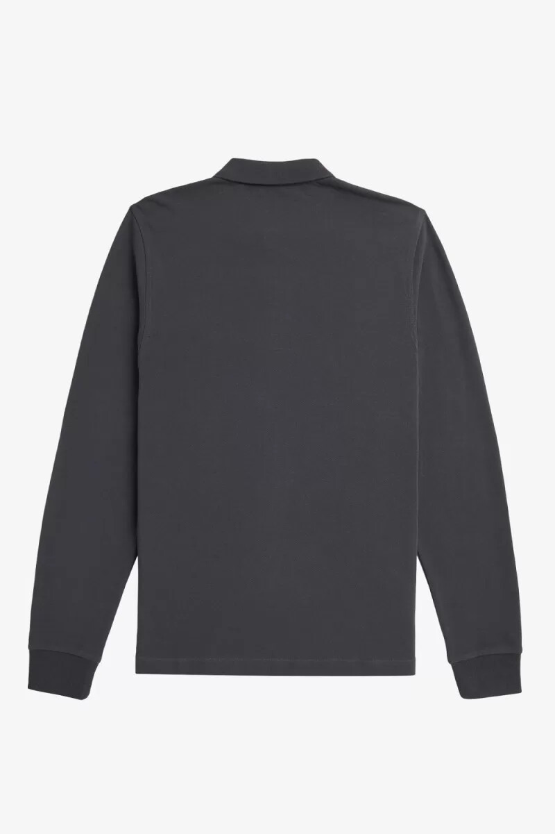 fred perry m6006 herrenhemd anchor grey dark coffee