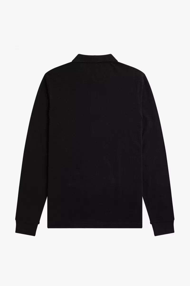 fred perry m6006 herrenhemd schwarz whisky braun
