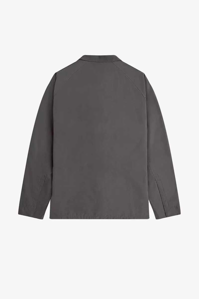 fred perry utility herrenhemd gunmetal