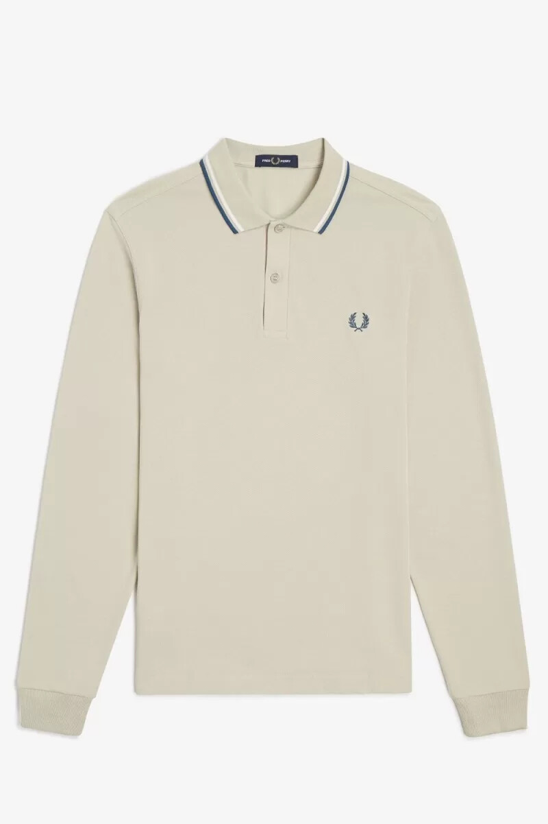 fred perry m3636 herrenhemd hellmint schneeweiß petrolblau