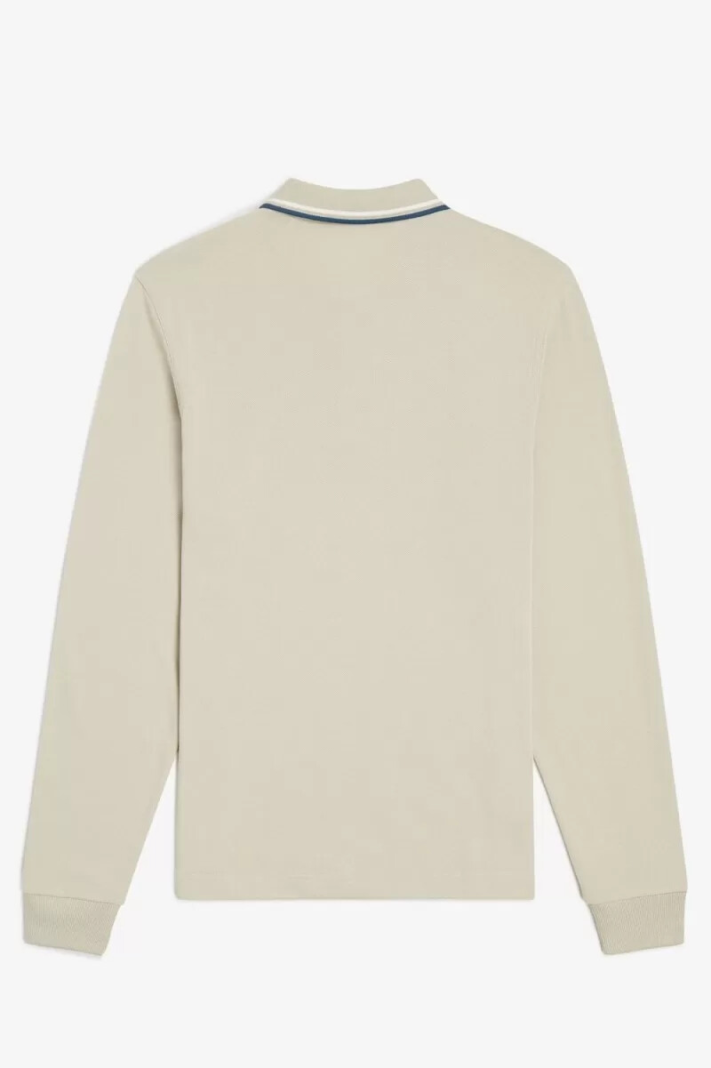 fred perry m3636 herrenhemd hellmint schneeweiß petrolblau