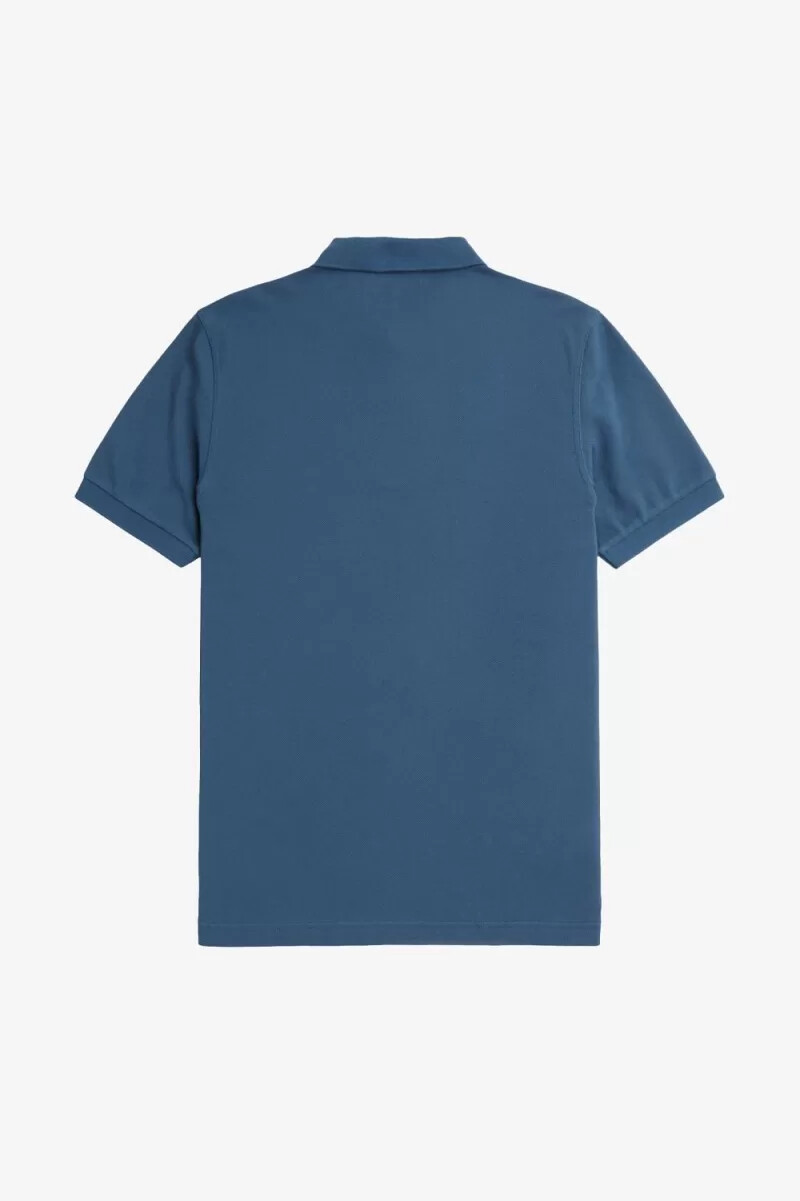 fred perry m6000 herrenhemd mitternachtsblau hellblau