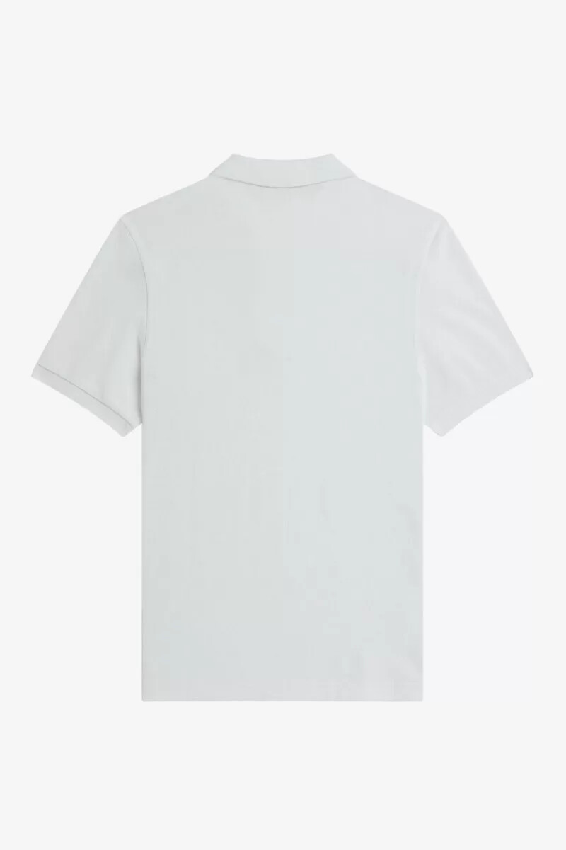 fred perry m6000 herrenhemd weiß marineblau