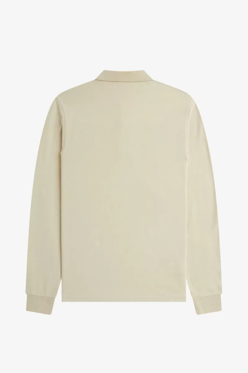fred perry m6006 herrenhemd haferflockengrün