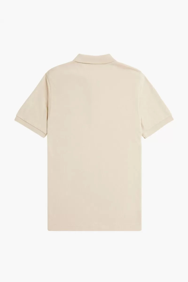 fred perry m6000 herrenhemd haferflockenfarben schwarz