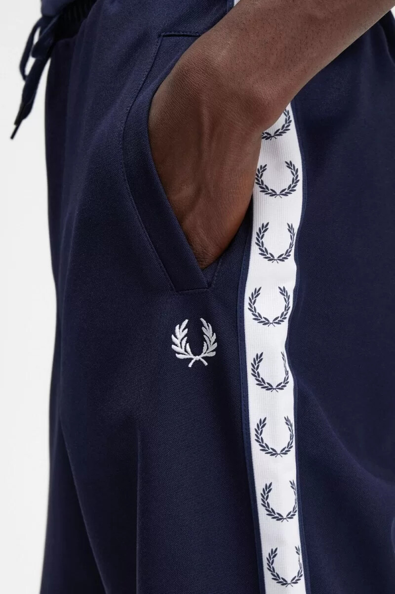 fred perry trainingshose für herren carbonblau
