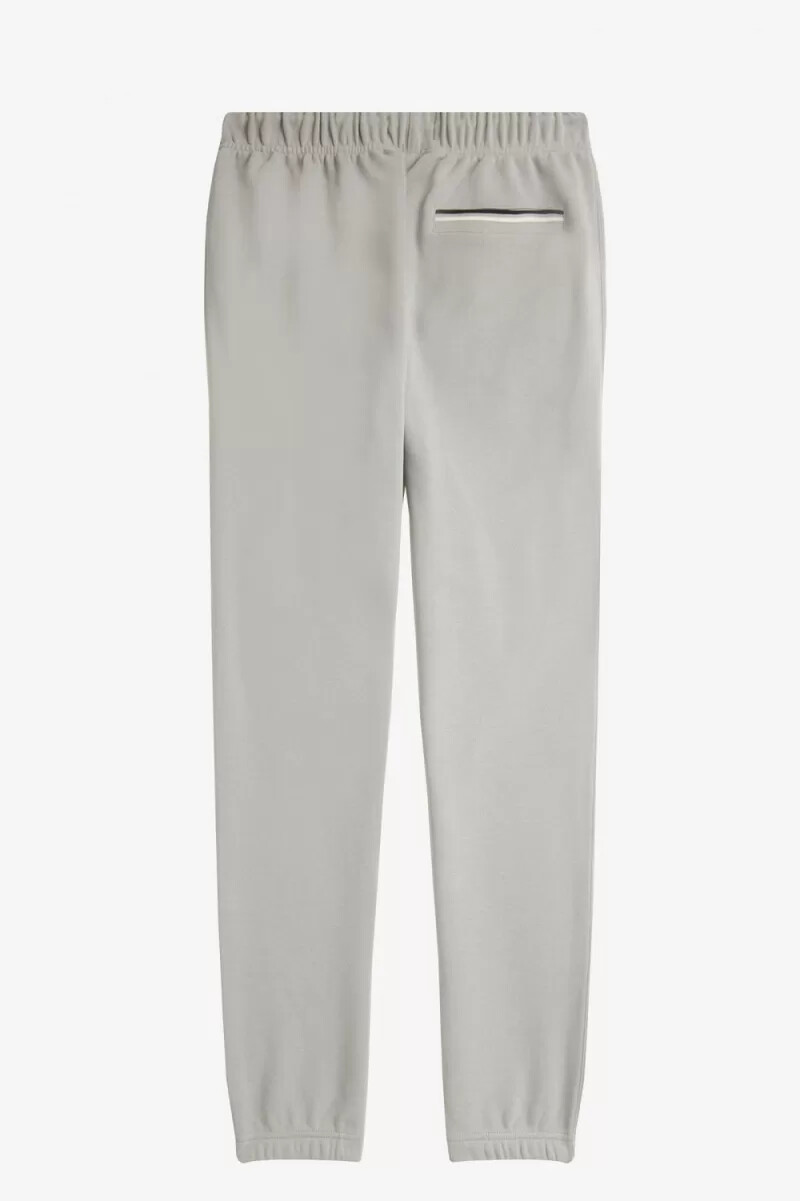 fred perry loopback sweat herrenhose grau