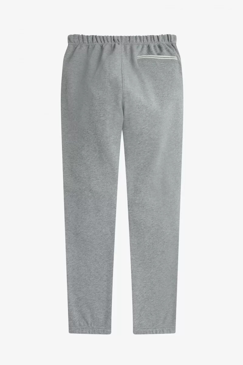 fred perry loopback sweat herrenhose grau