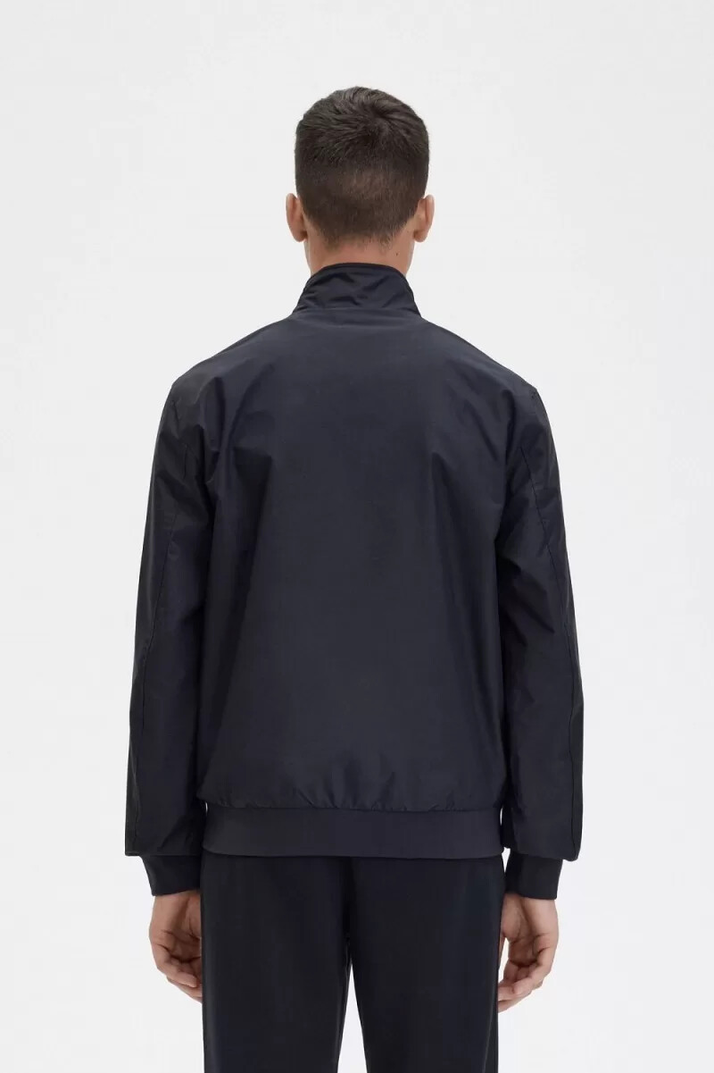 fred perry brentham herrenjacken schwarz