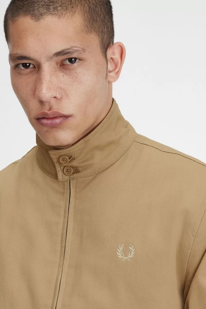 fred perry cord-harrington-herrenjacken grün