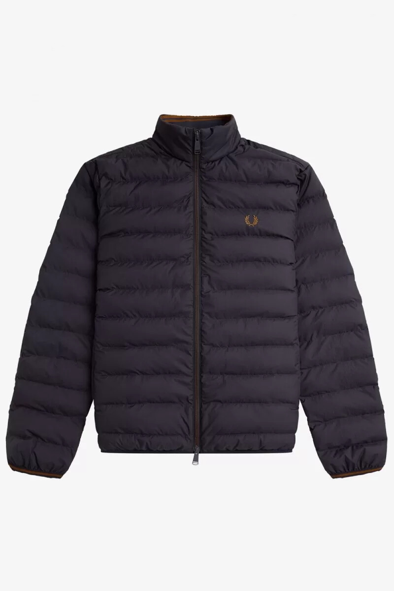 fred perry gefütterte herrenjacken marineblau
