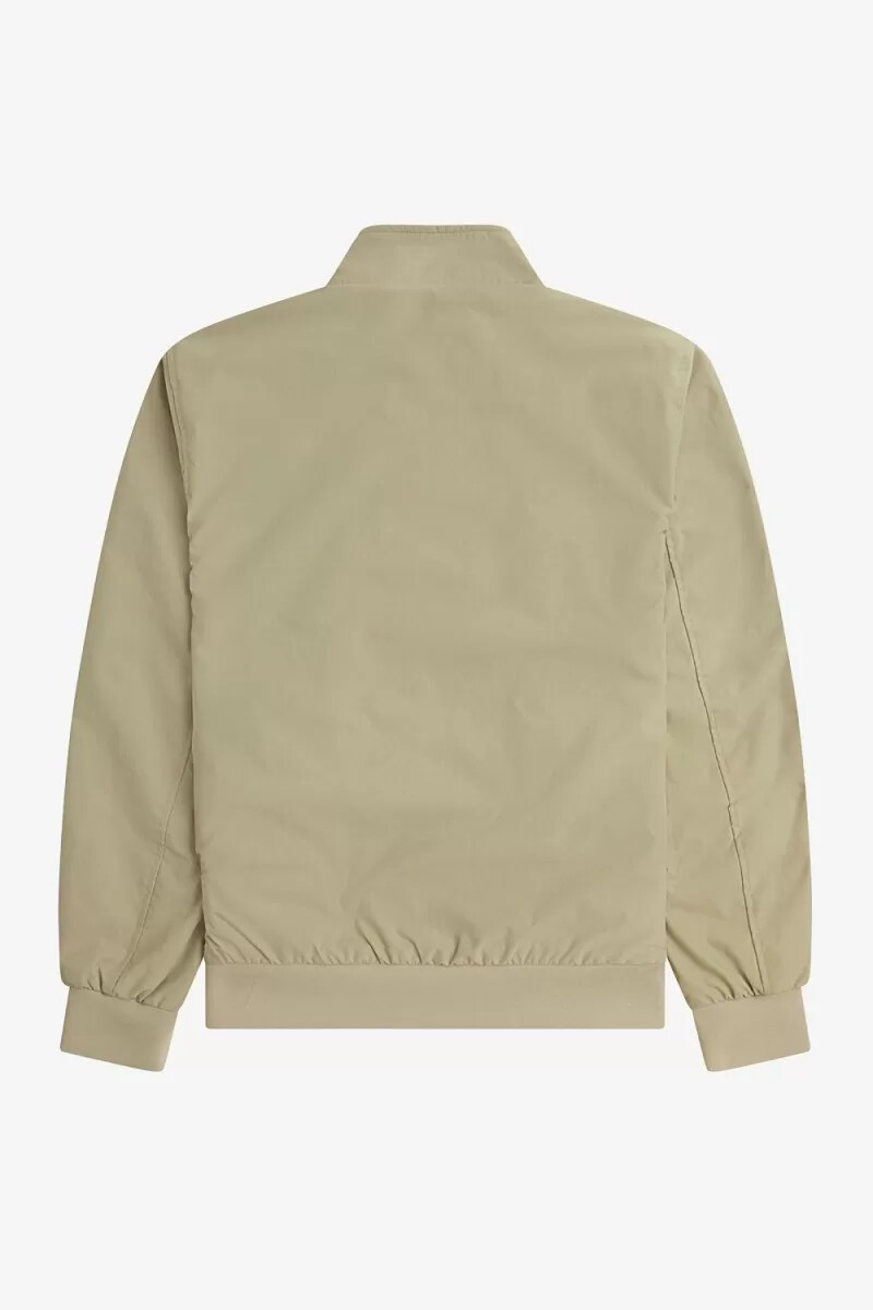 fred perry brentham herrenjacken warmgrau