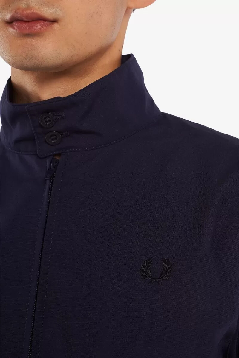 fred perry harrington herrenjacken marineblau