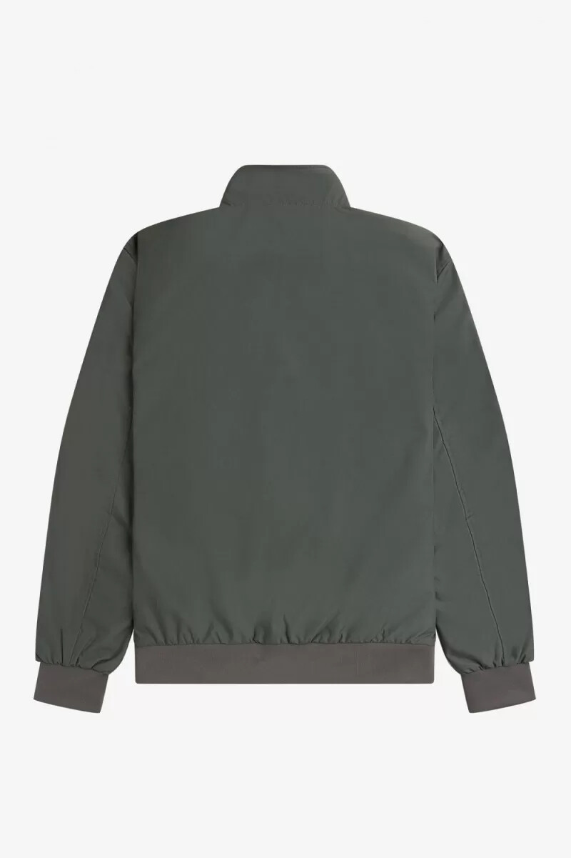 fred perry brentham herrenjacken feldgrün