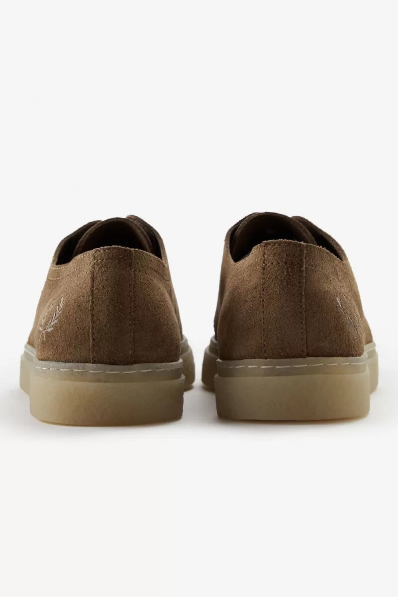 fred perry linden herren-sneaker braun