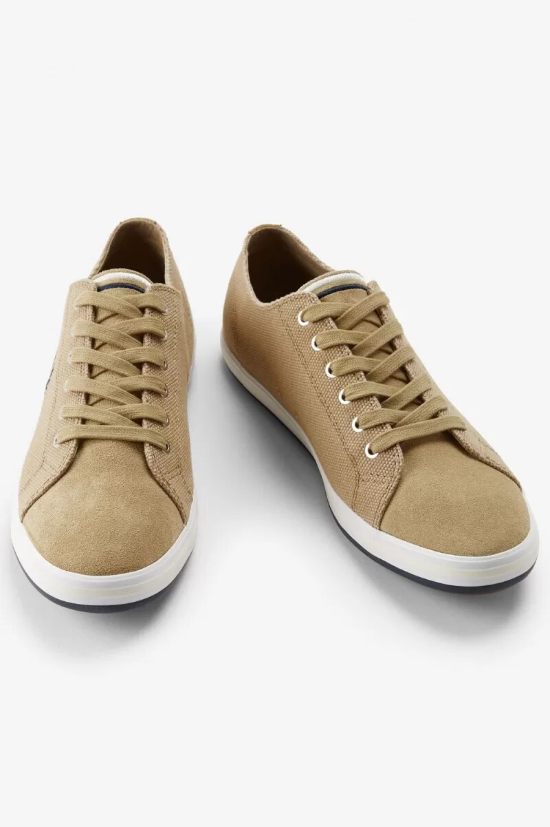 fred perry kingston herren-turnschuhe grün