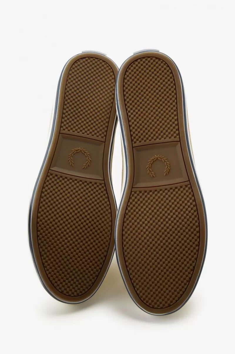 fred perry kingston herren-turnschuhe grün