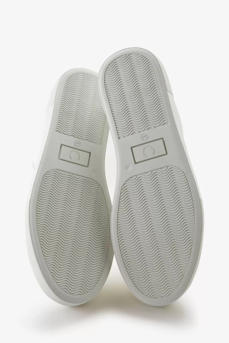 fred perry b80 vegane herren-sneaker weiß