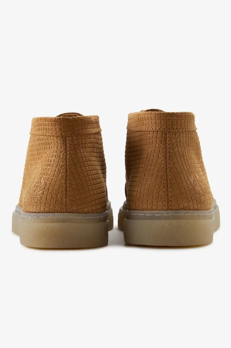 fred perry mid dawson herren-loafer dunkelbraun