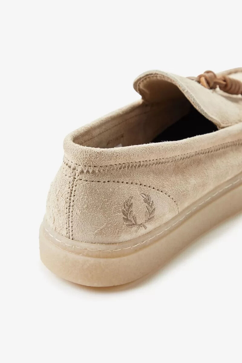 fred perry dawson tassel herren-loafer haferflockenfarbe
