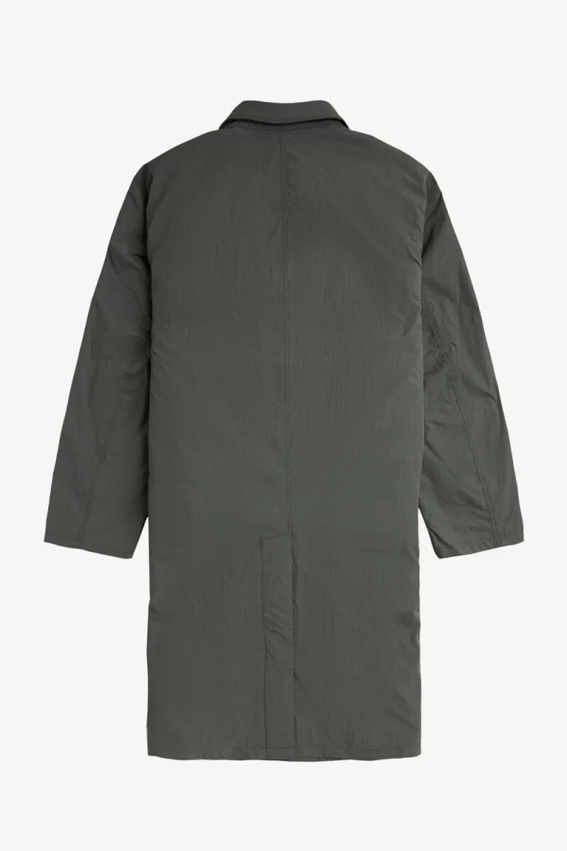 fred perry shell mac herrenparka feldgrün