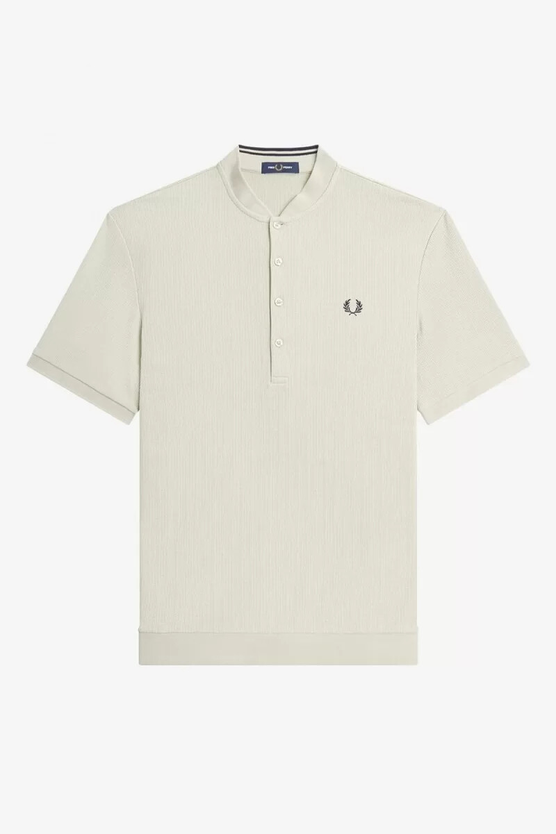 fred perry henley herren-poloshirt hellmint