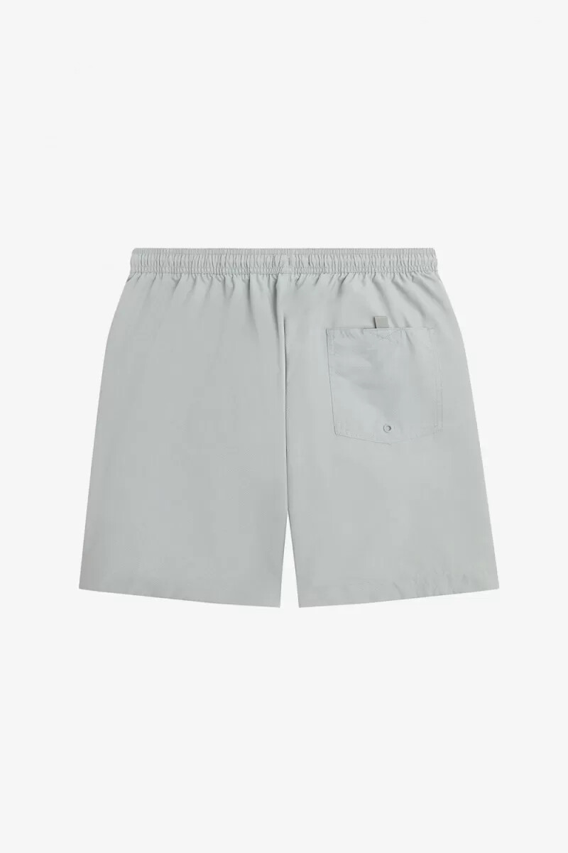 fred perry classic swim herren-shorts grau