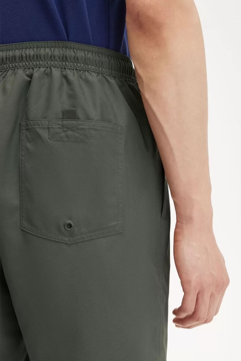 fred perry classic swim herren-shorts feldgrün