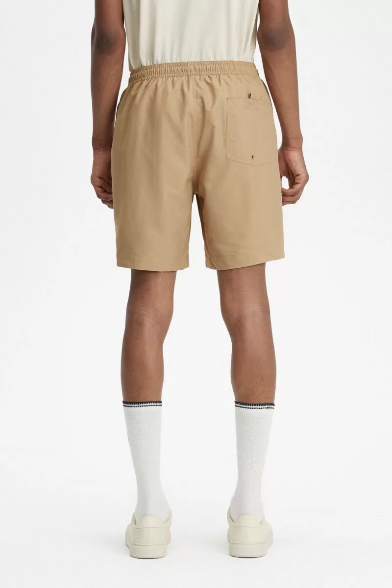 fred perry classic swim herren-shorts grün