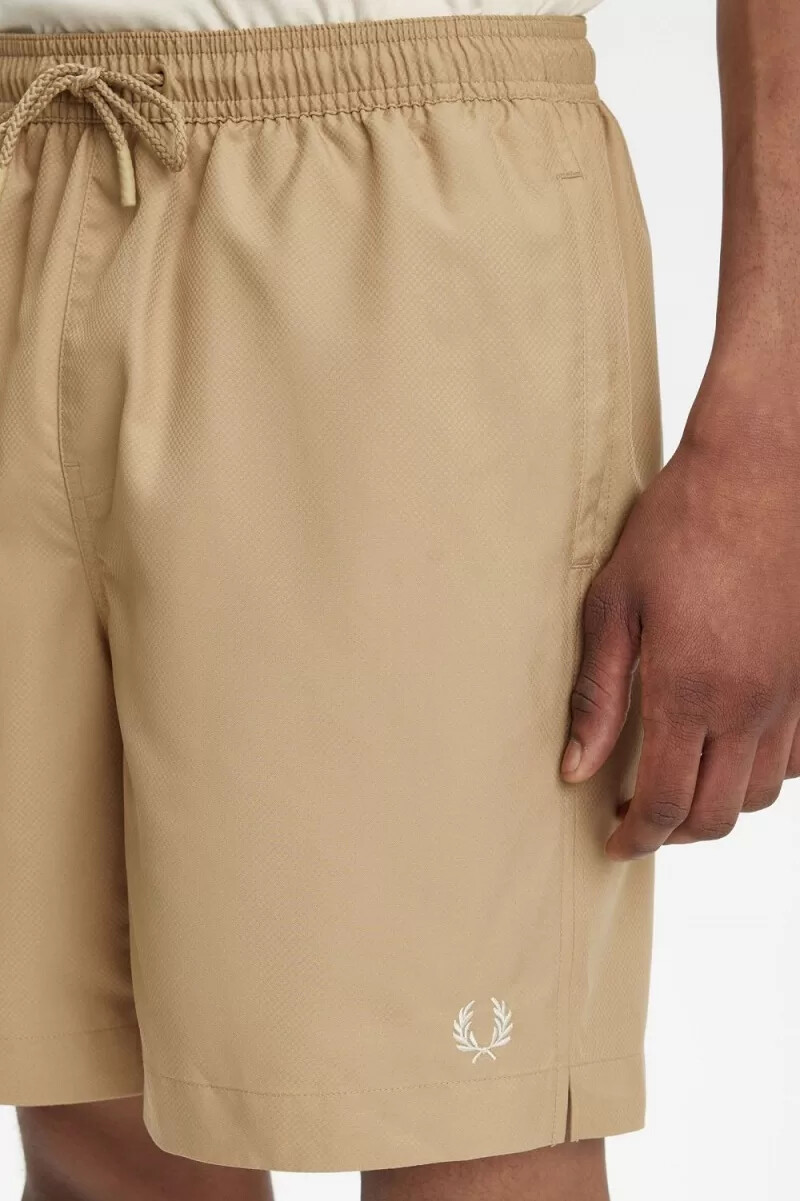 fred perry classic swim herren-shorts grün