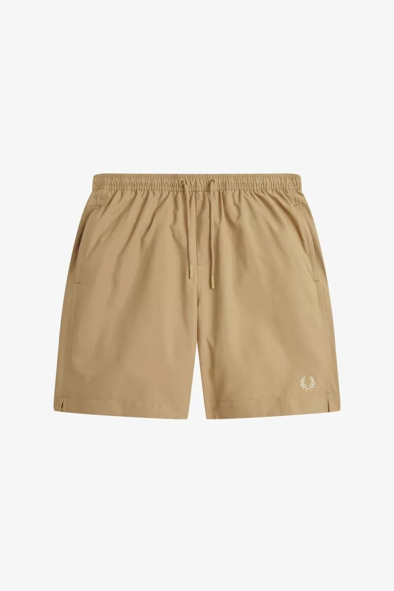 fred perry classic swim herren-shorts grün