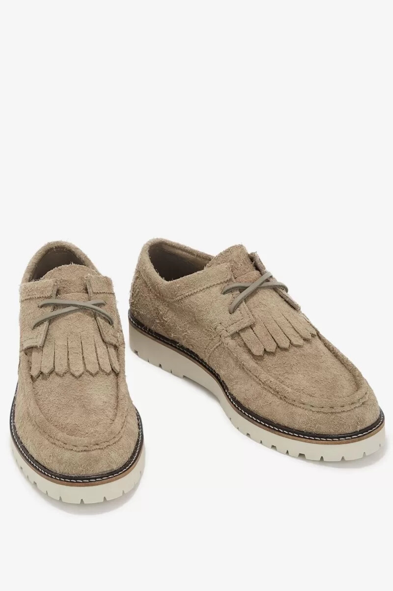 fred perry low kenney herrenstiefel warmgrau