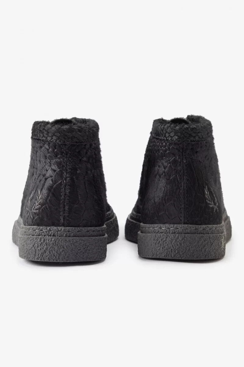 fred perry mid dawson herrenstiefel schwarz